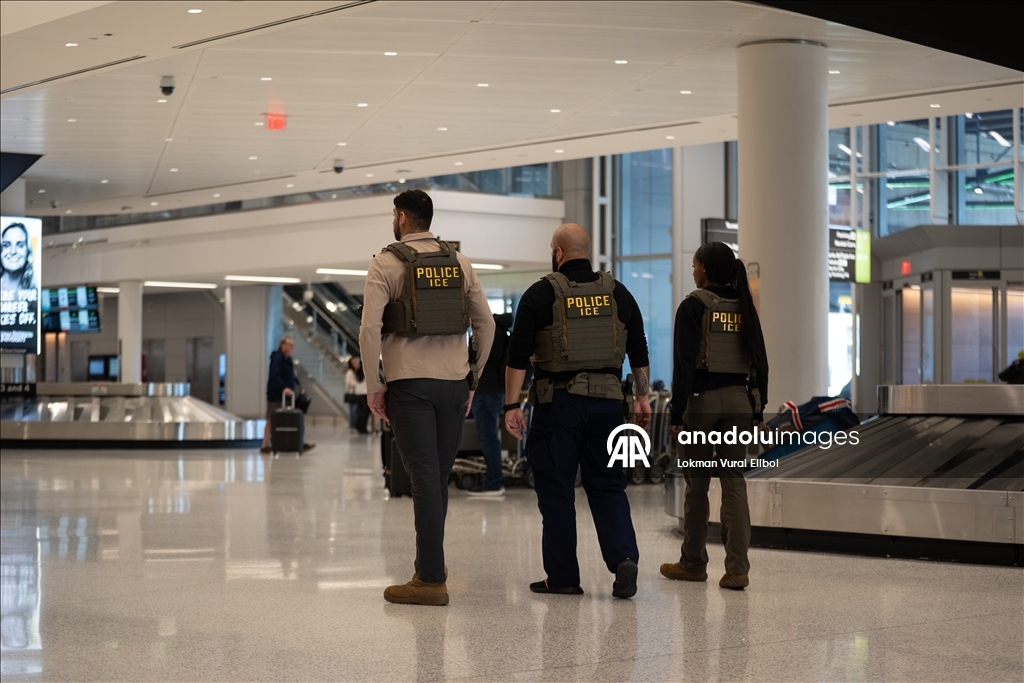 ABD’de Newark Liberty Uluslararası Havalimanı’na ICE ekipleri sevk edildi