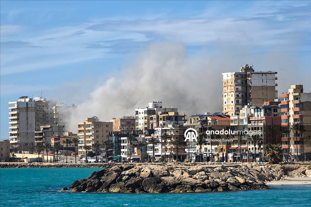 Армия Израиля нанесла авиаудары по районам города Сур в Ливане