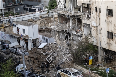 Ракета-ответ Ирана нанесла ущерб зданиям в Тель-Авиве