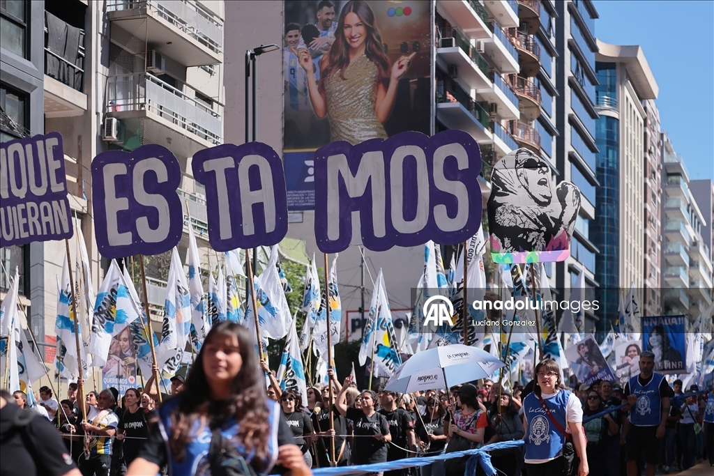 Thousands mark 50th anniversary of Argentina coup in Buenos Aires