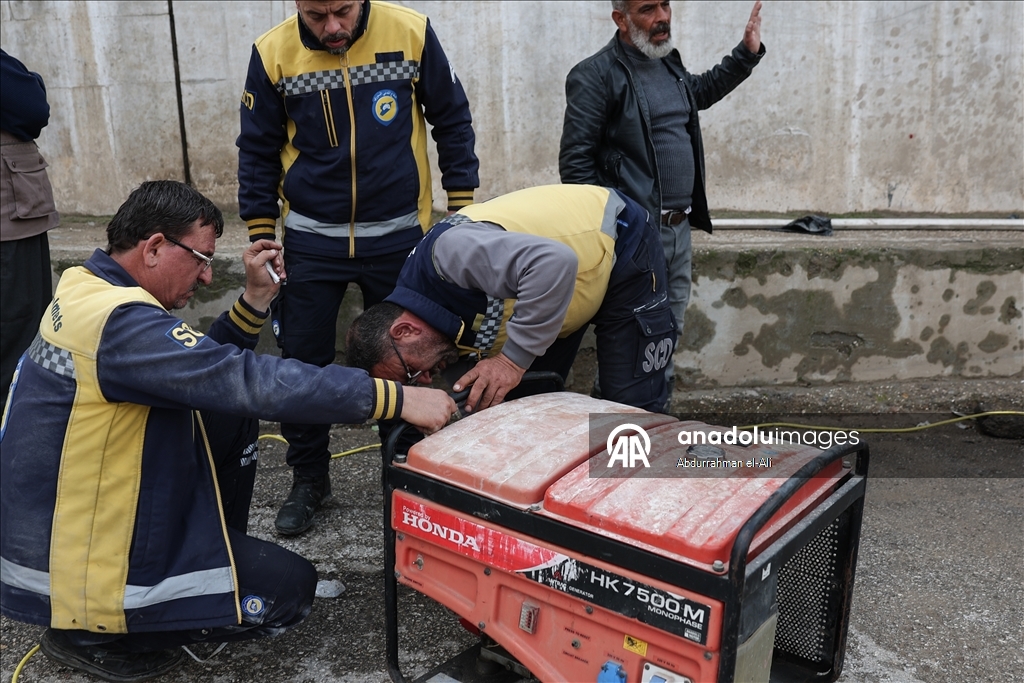 سيول غزيرة تغمر 700 منزل في الحسكة شمال شرقي سوريا