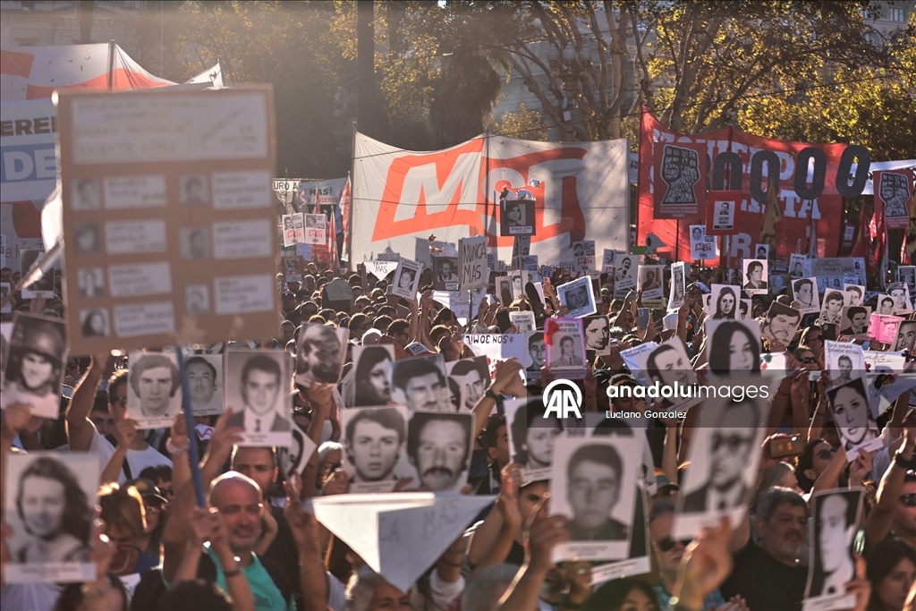 Thousands mark 50th anniversary of Argentina coup in Buenos Aires