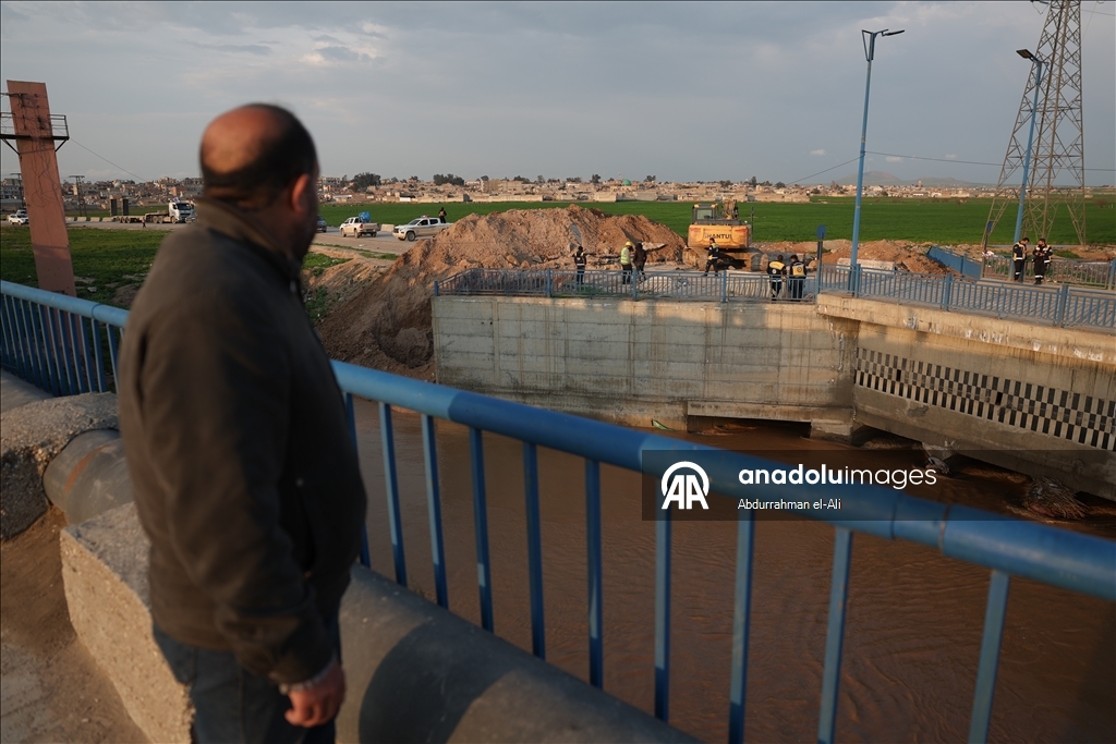 سيول غزيرة تغمر 700 منزل في الحسكة شمال شرقي سوريا