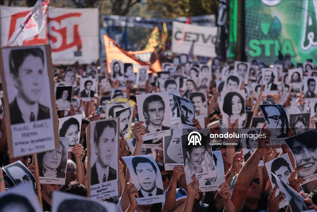 Thousands mark 50th anniversary of Argentina coup in Buenos Aires