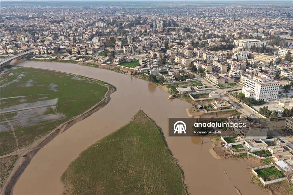 سيول غزيرة تغمر 700 منزل في الحسكة شمال شرقي سوريا