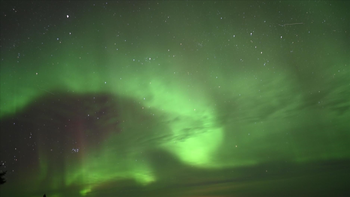 Finlandiya'da kuzey ışıkları görüldü