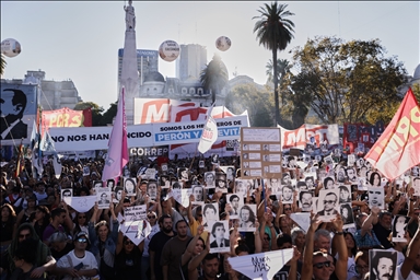 Thousands mark 50th anniversary of Argentina coup in Buenos Aires