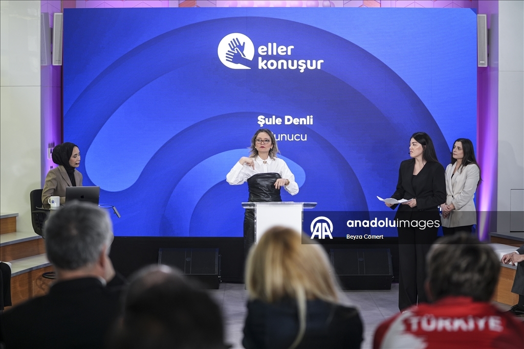 İşitme engelli toplumun temsilcileri AA'nın "Eller Konuşur" projesine tam destek verdi