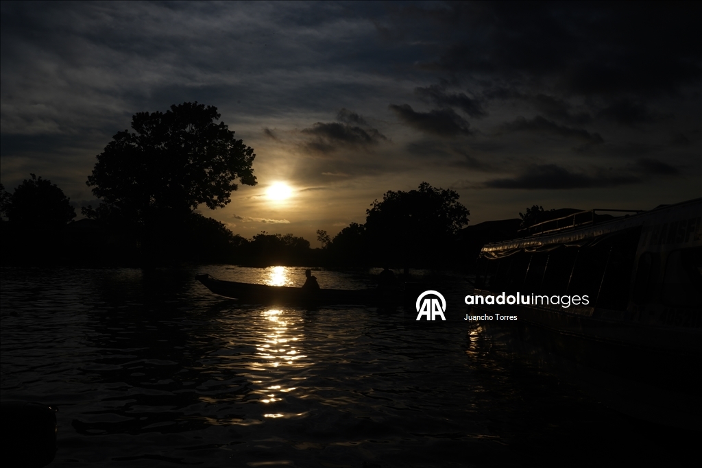 Kolombiya’nın Amazon yağmur ormanlarında günlük yaşam