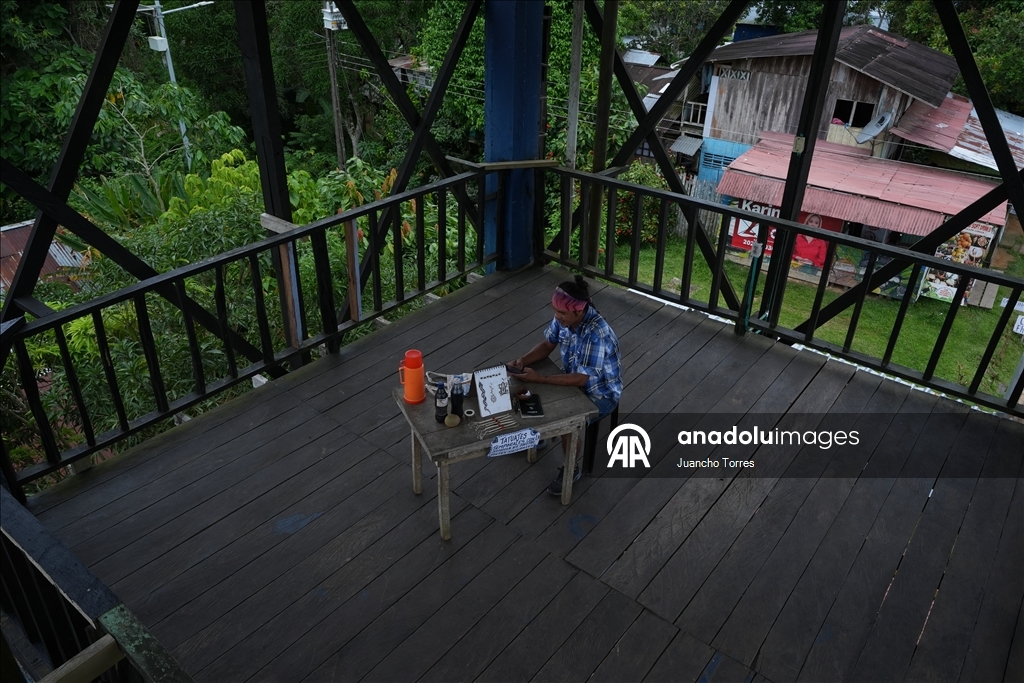 Kolombiya’nın Amazon yağmur ormanlarında günlük yaşam