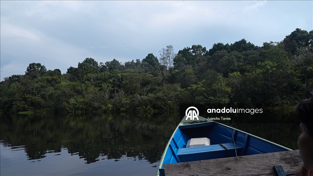 Kolombiya’nın Amazon yağmur ormanlarında günlük yaşam