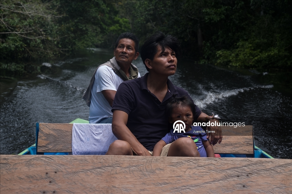 Kolombiya’nın Amazon yağmur ormanlarında günlük yaşam