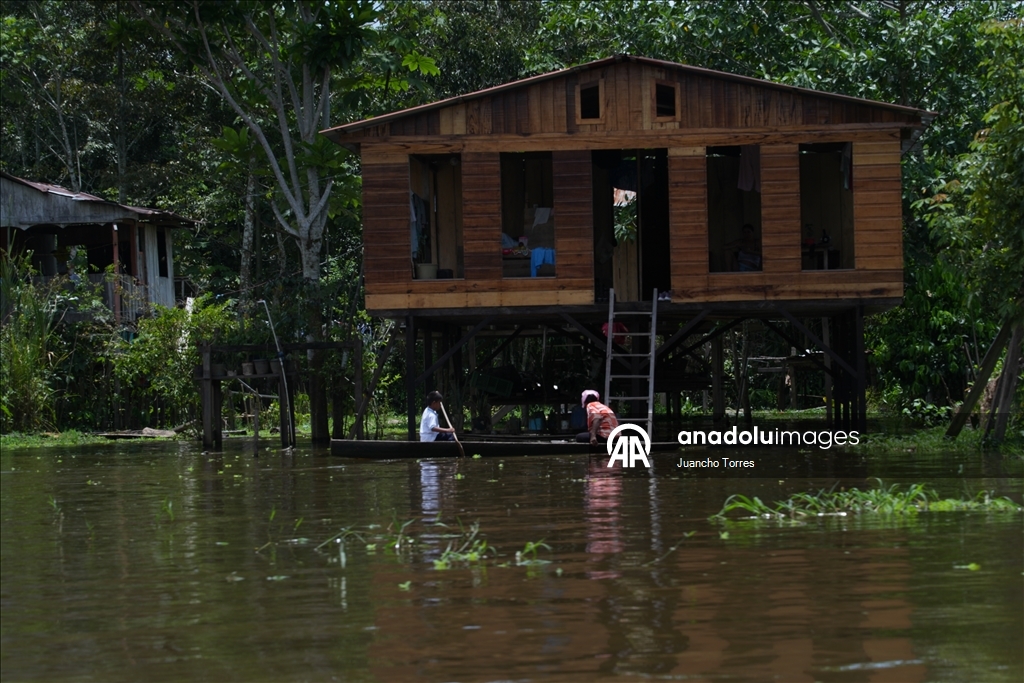 Kolombiya’nın Amazon yağmur ormanlarında günlük yaşam