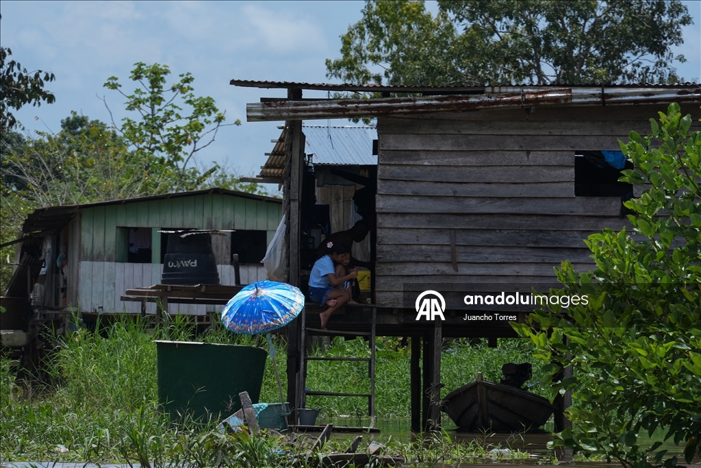 Kolombiya’nın Amazon yağmur ormanlarında günlük yaşam