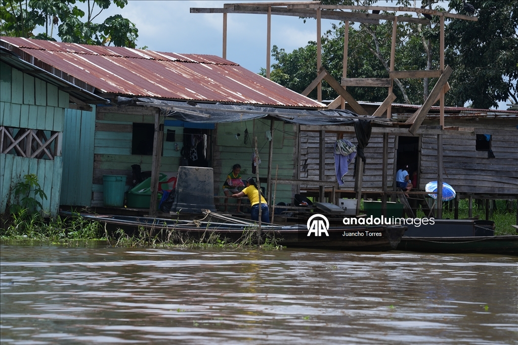 Kolombiya’nın Amazon yağmur ormanlarında günlük yaşam