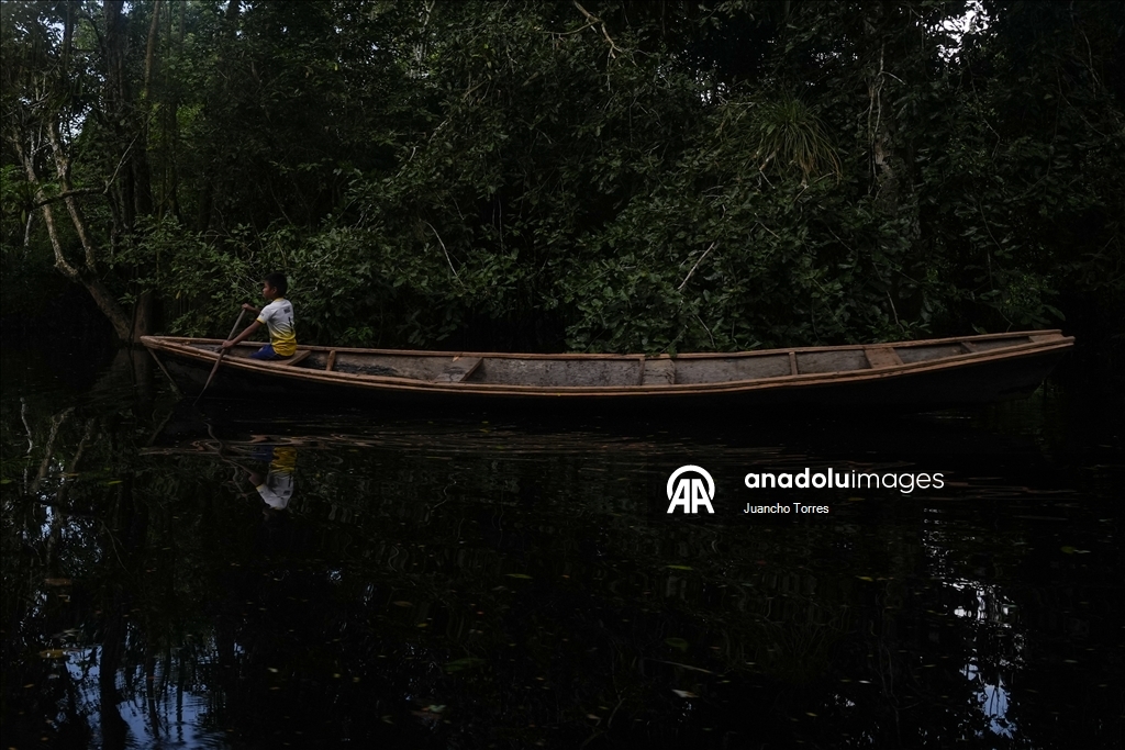 Kolombiya’nın Amazon yağmur ormanlarında günlük yaşam