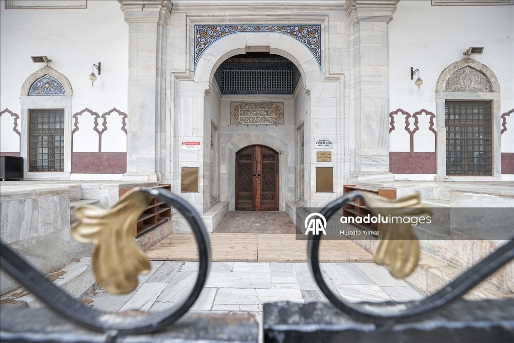 Bursa'daki 2. Murad Camisi'nde 600 yıllık havuz kalıntısı ortaya çıkarıldı