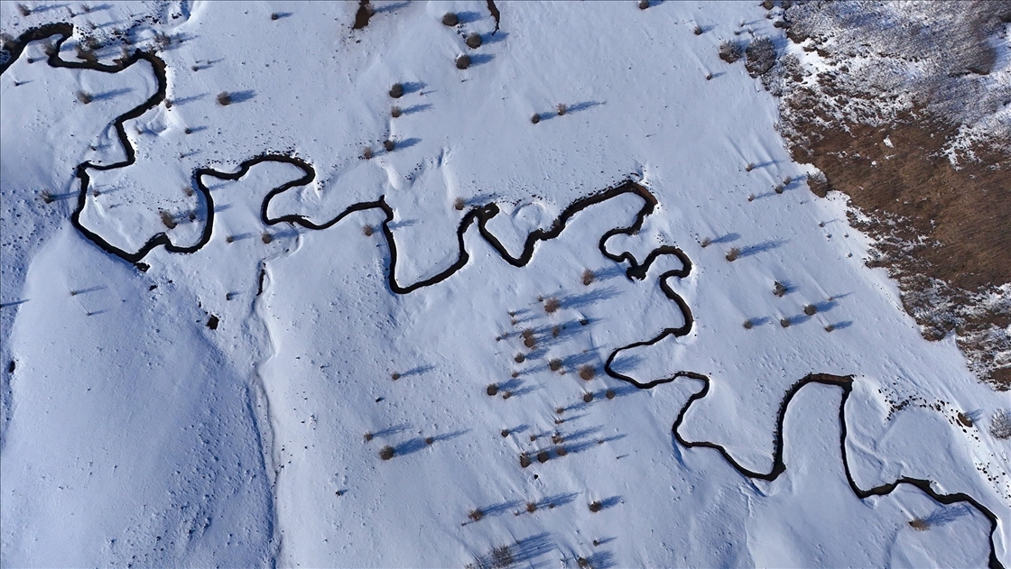 Doğu'da kuraklıktan etkilenen menderesler, kar ve yağmur sularıyla doldu