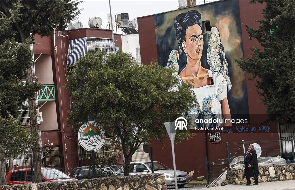 Zgrade ukrašene remek-djelima poznatih slikara donijele boje u Mersin