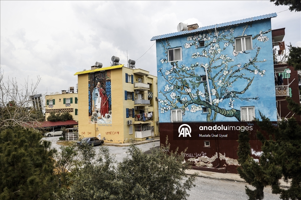 Zgrade ukrašene remek-djelima poznatih slikara donijele boje u Mersin