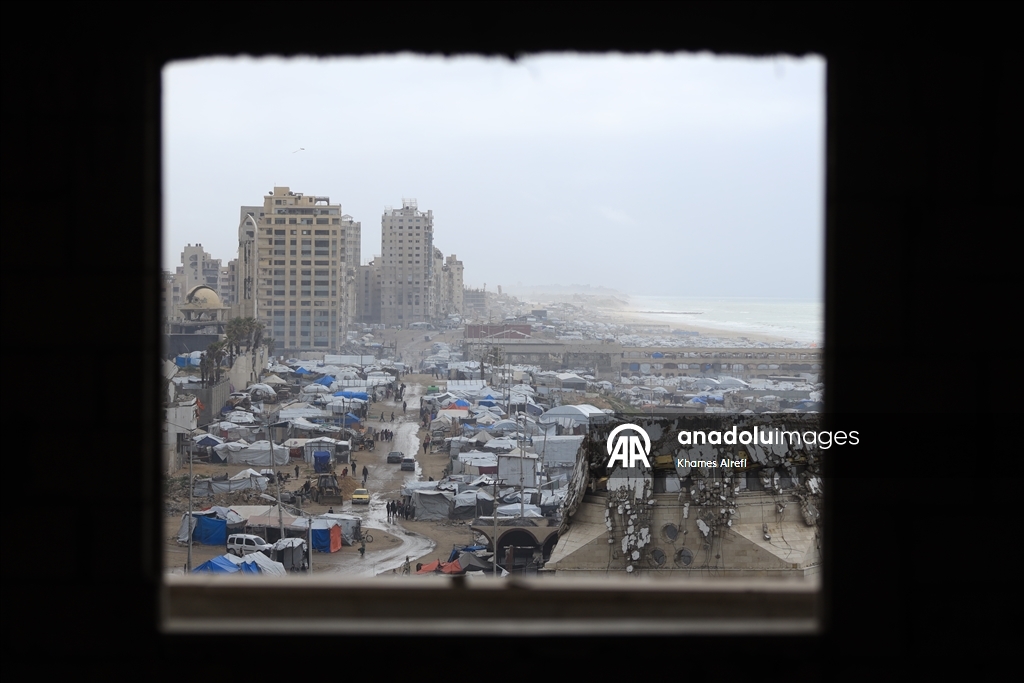 Gazze’de mülteci kamplarında zor yaşam koşulları