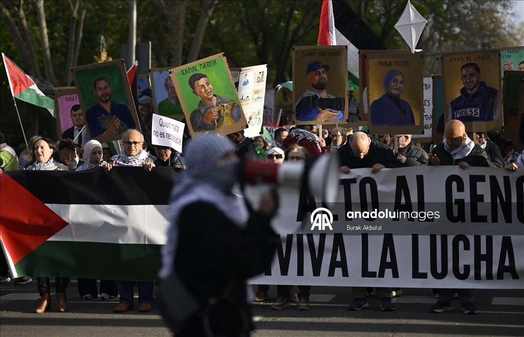 مظاهرات تعمّ عواصم أوروبية احتجاجا على دعم إسرائيل والحرب على إيران