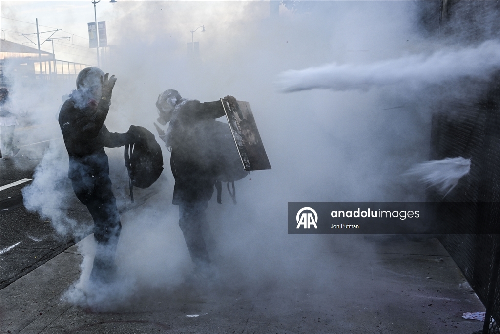 В Лос-Анджелесе прошла акция No Kings («Нет королям»)