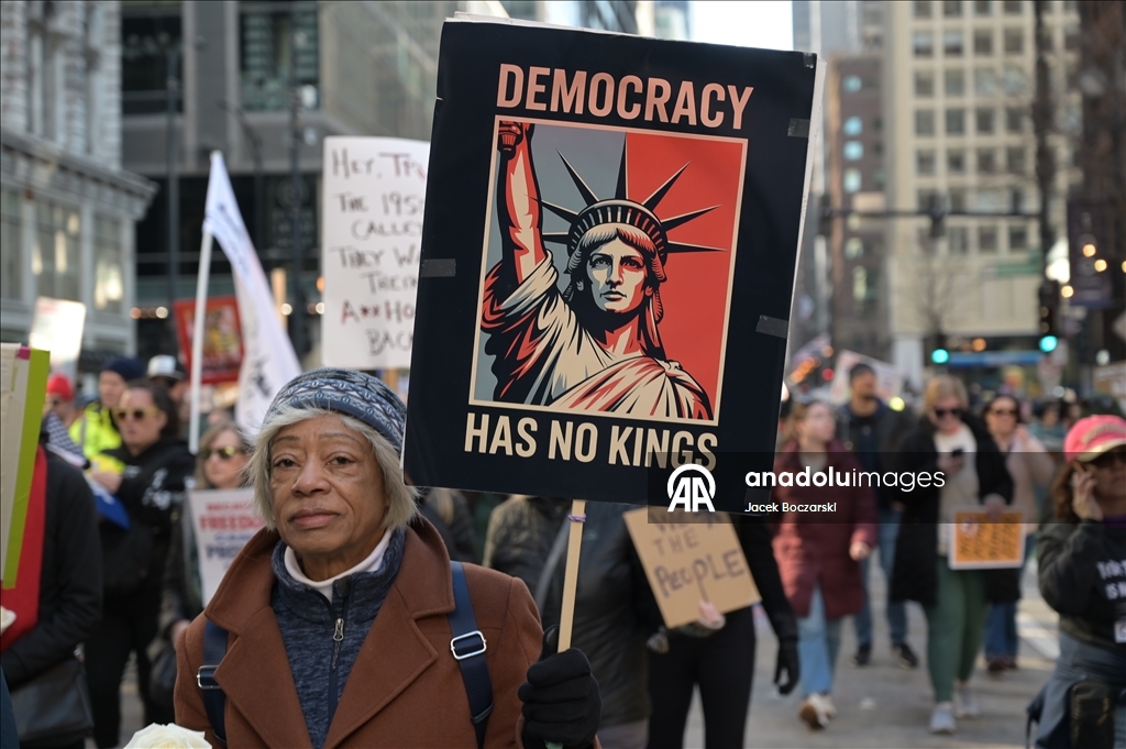 No Kings protest in Chicago
