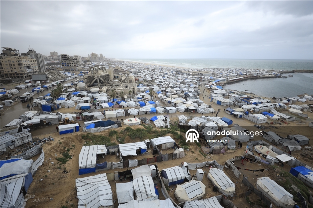 Gazze’de mülteci kamplarında zor yaşam koşulları