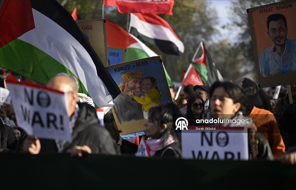 مظاهرات تعمّ عواصم أوروبية احتجاجا على دعم إسرائيل والحرب على إيران