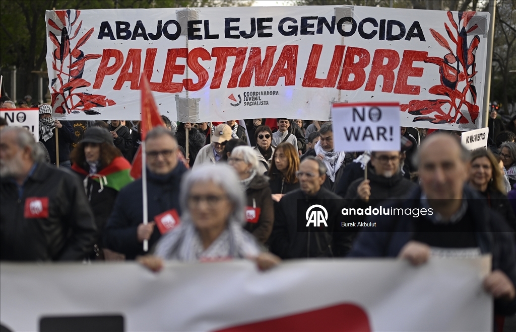 مظاهرات تعمّ عواصم أوروبية احتجاجا على دعم إسرائيل والحرب على إيران