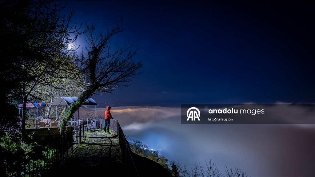 В Трабзоне наблюдается густой туман