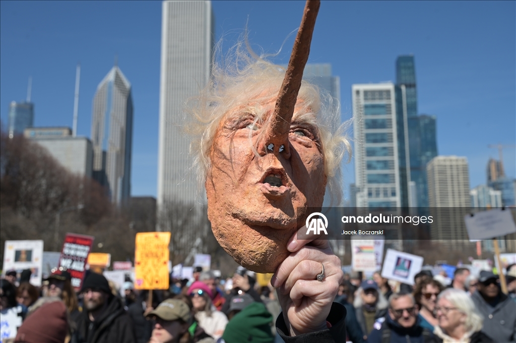No Kings protest in Chicago