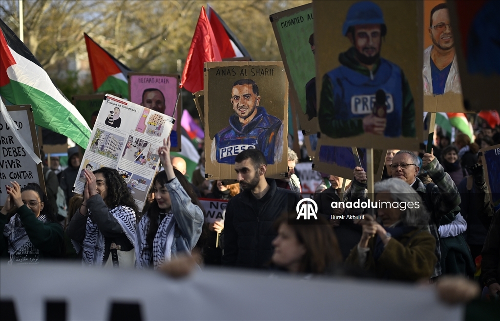 مظاهرات تعمّ عواصم أوروبية احتجاجا على دعم إسرائيل والحرب على إيران