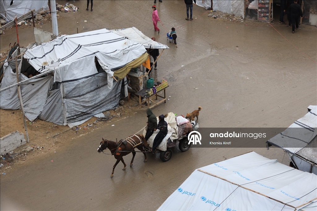 Gazze’de mülteci kamplarında zor yaşam koşulları
