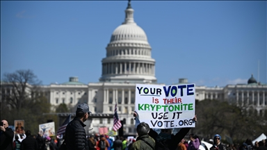 ABD'de, Trump yönetimine karşı "Krallara Hayır" protestosu düzenlendi