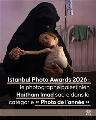 Istanbul Photo Awards 2026 : le photographe palestinien Haitham Imad sacré dans la catégorie « Photo de l’année »