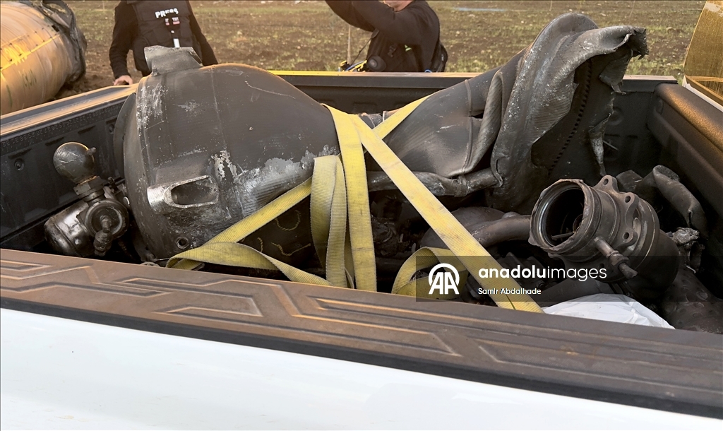 В районе Кафр-Манда на севере Израиля упал фрагмент ракеты, выпущенной Ираном