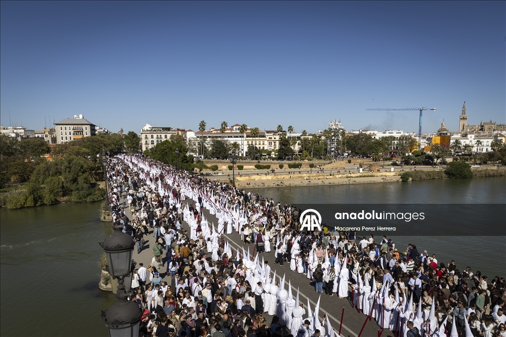 В испанской Севилье прошли мероприятия по случаю «Страстной недели»
