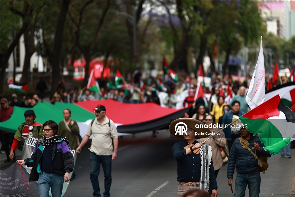 В Мексике прошла акция, приуроченная ко Дню палестинской земли