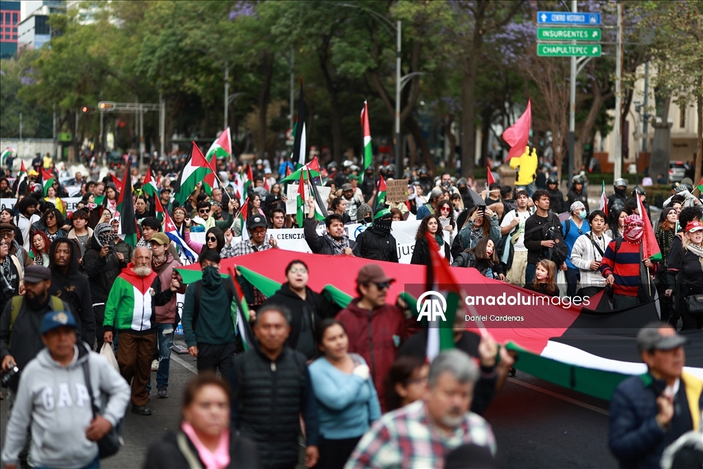 В Мексике прошла акция, приуроченная ко Дню палестинской земли