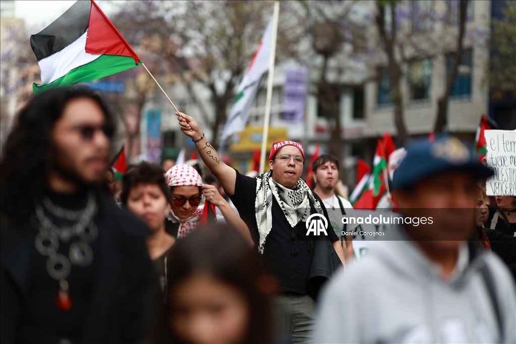 В Мексике прошла акция, приуроченная ко Дню палестинской земли