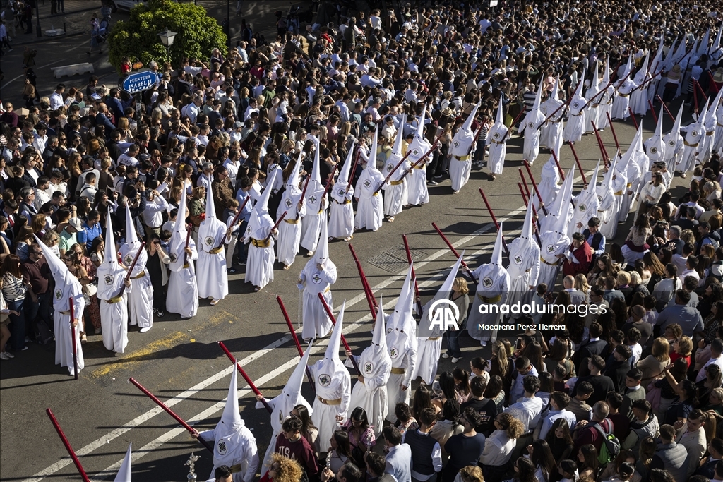 В испанской Севилье прошли мероприятия по случаю «Страстной недели»