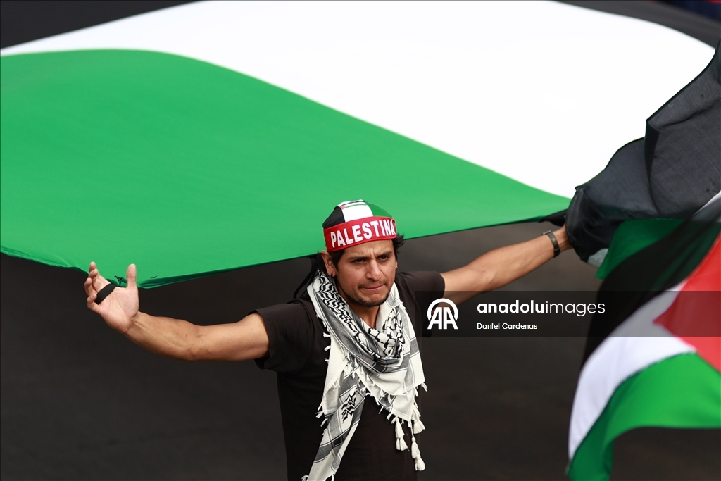 В Мексике прошла акция, приуроченная ко Дню палестинской земли