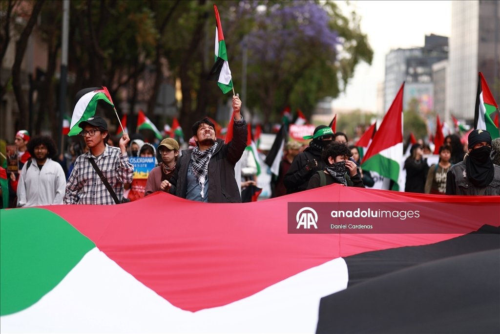 В Мексике прошла акция, приуроченная ко Дню палестинской земли