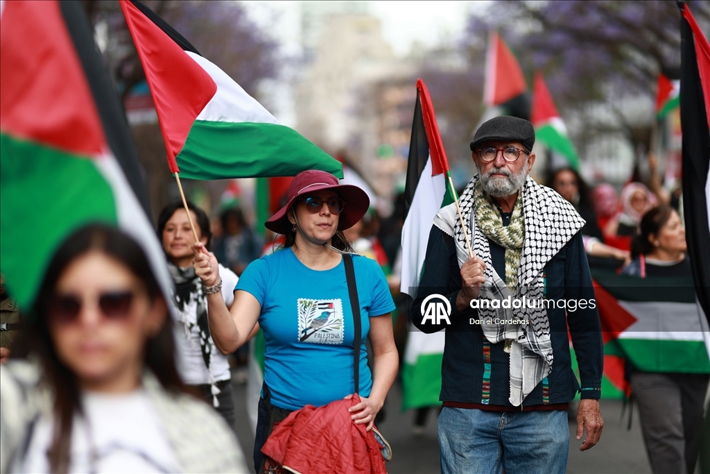 В Мексике прошла акция, приуроченная ко Дню палестинской земли