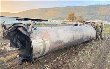 В районе Кафр-Манда на севере Израиля упал фрагмент ракеты, выпущенной Ираном
