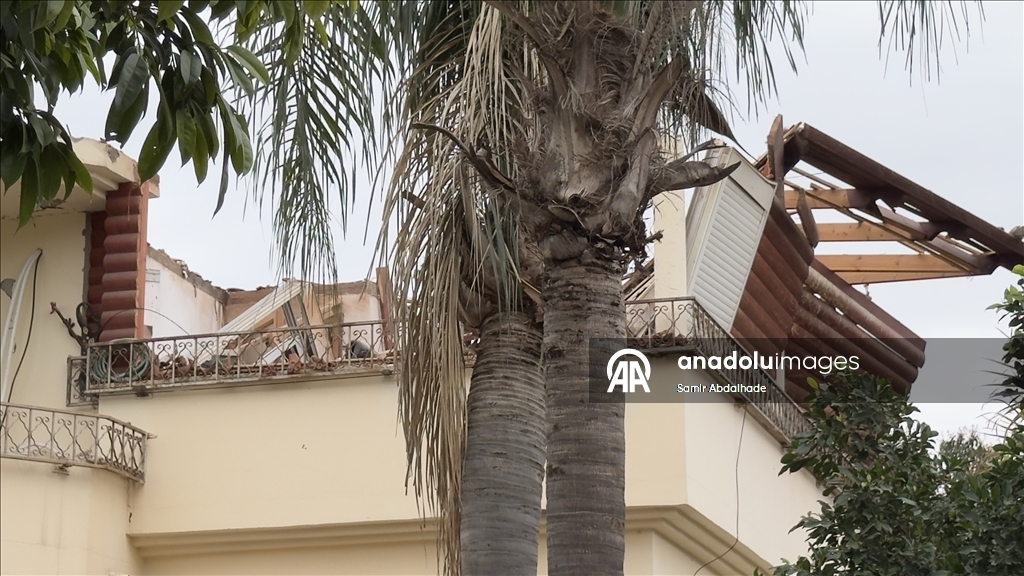 Lübnan'dan atılan roket İsrail'in kuzeyinde hasara yol açtı