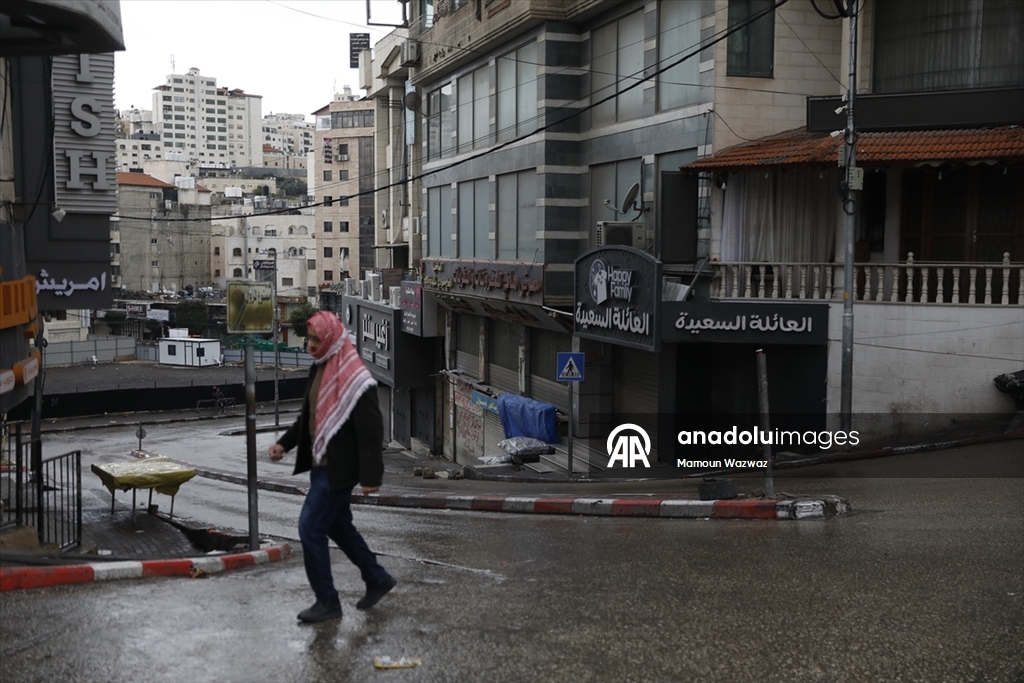 Batı Şeria'da genel grev