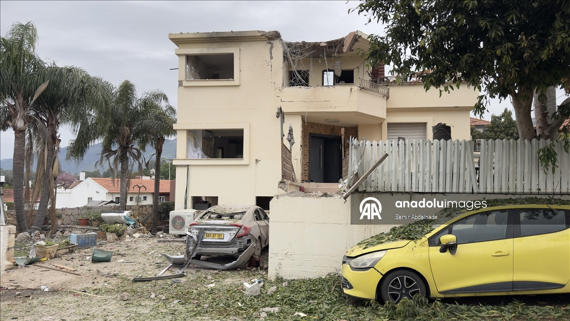 Lübnan'dan atılan roket İsrail'in kuzeyinde hasara yol açtı